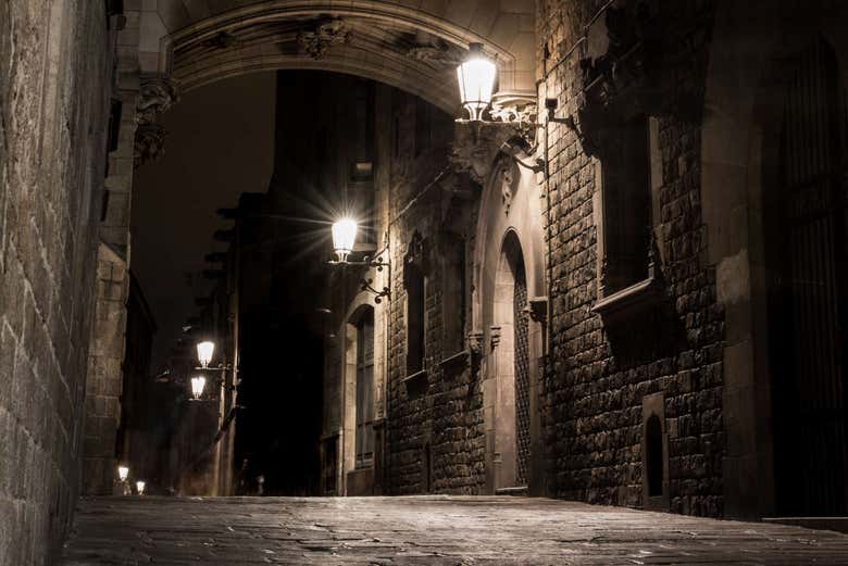 Une ruelle obscure de Londres