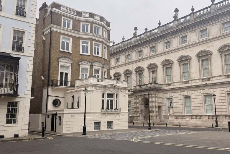 Recorreremos The Mall hacia el Palacio de Buckingham