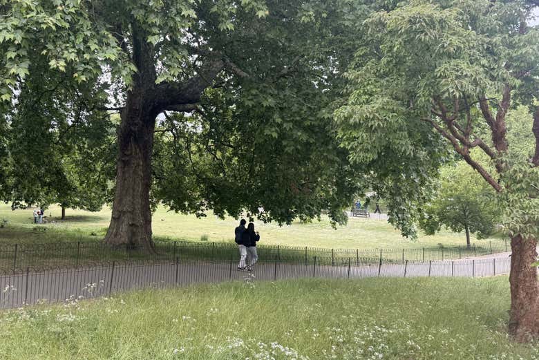 Pasearemos por Green Park