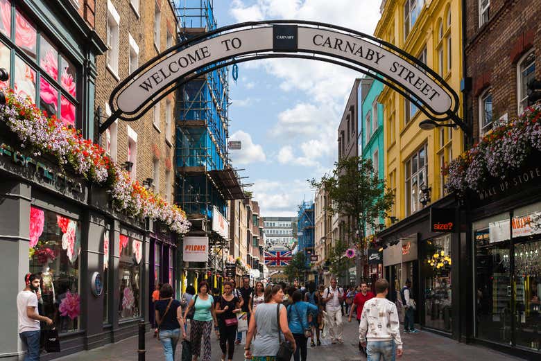 Paseando por Carnaby Street