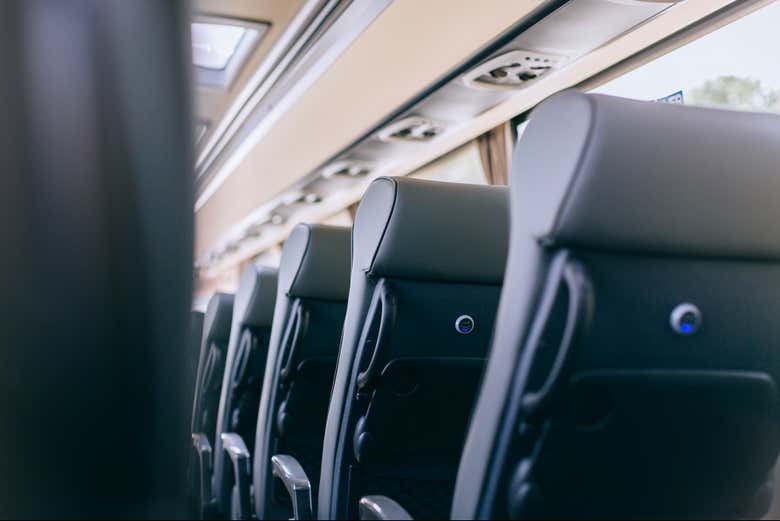 Cómodos asientos en los que viajaréis
