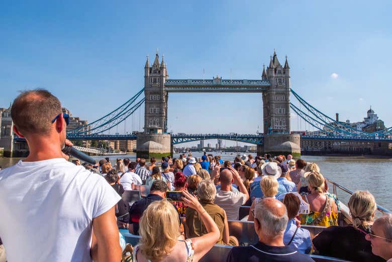 Pasaremos bajo el Tower Bridge