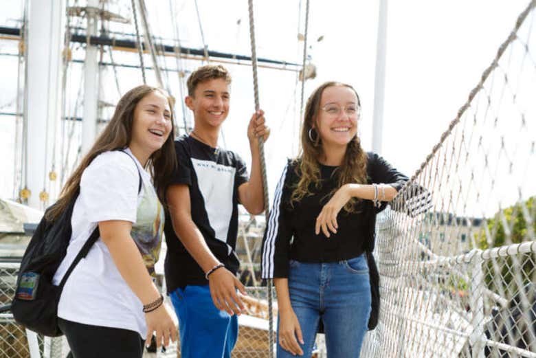 Visite du bateau