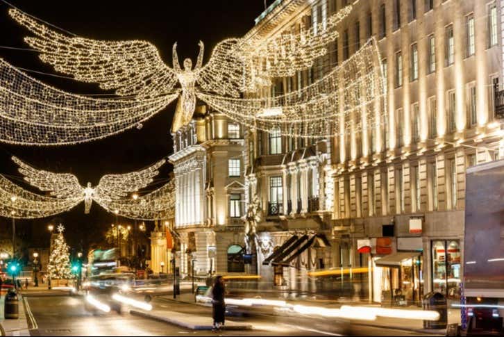 Decoración navideña de Londres