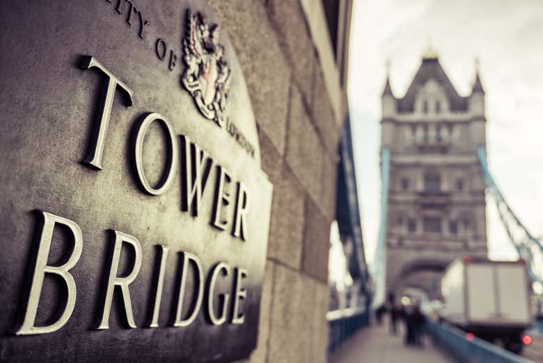 Detalhe da Tower Bridge