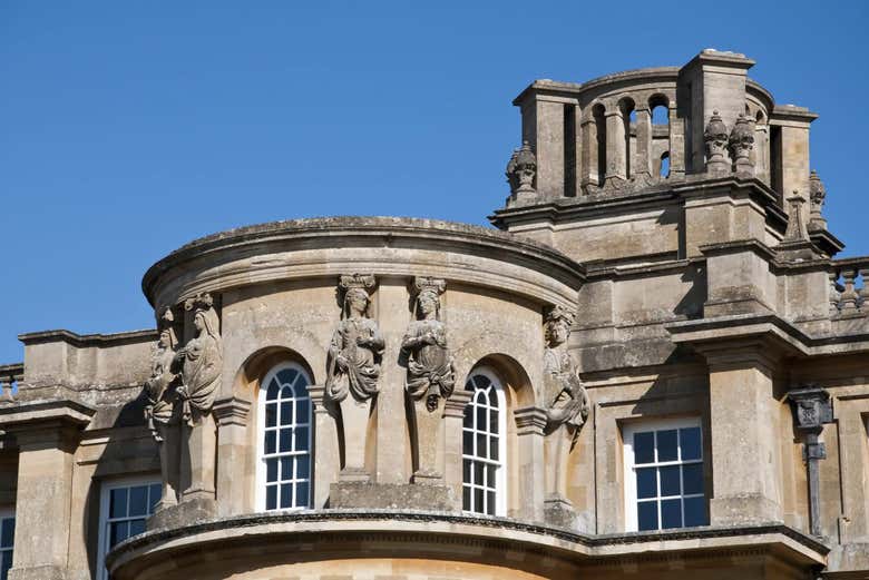 Detalles del palacio Blenheim  