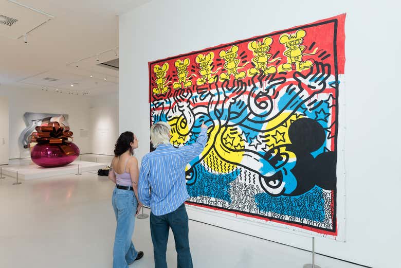 Mickey Mouse USA por Keith Haring