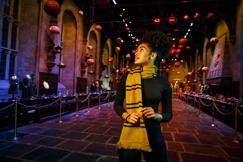 Wander through the Great Hall decked out for Halloween