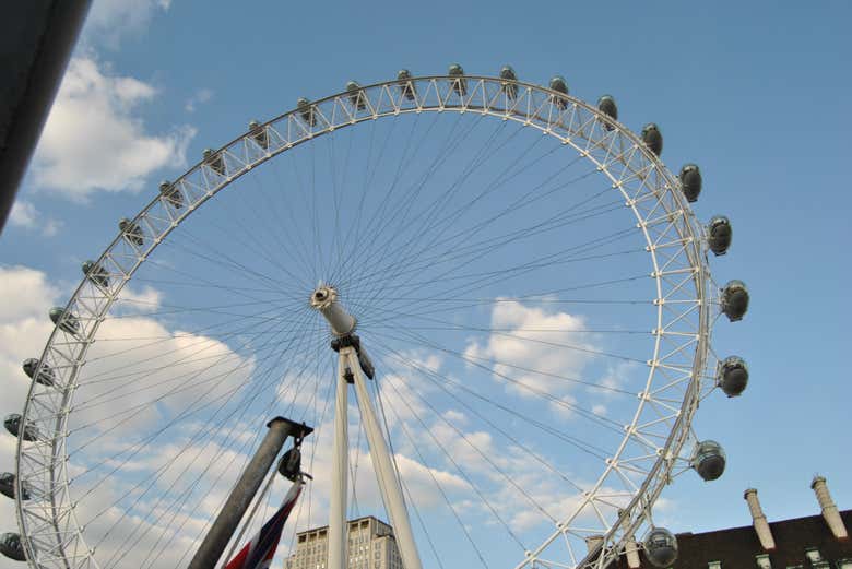 Veremos la noria London Eye