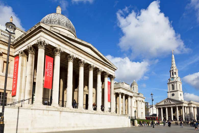 Exterior de la National Gallery