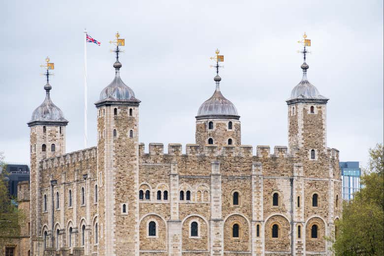Exteriores de la Torre de Londres