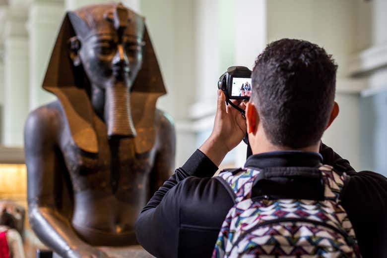 Exposición de Egipto en el Museo Británico