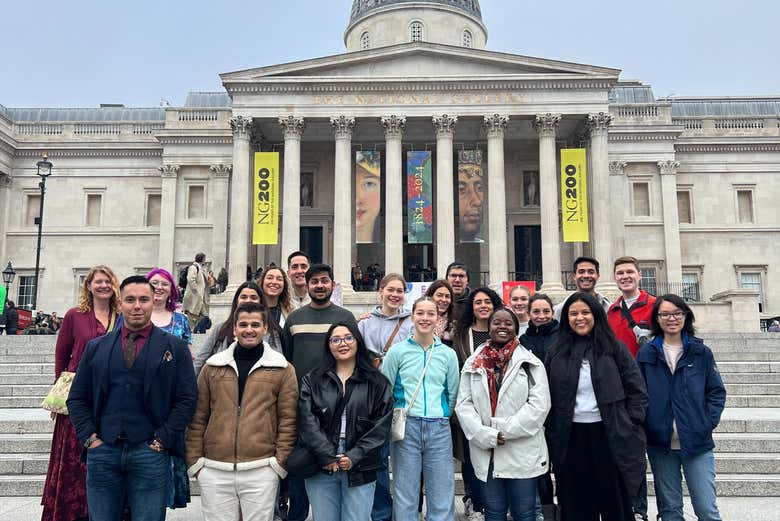 Conoceremos el exterior de la National Gallery