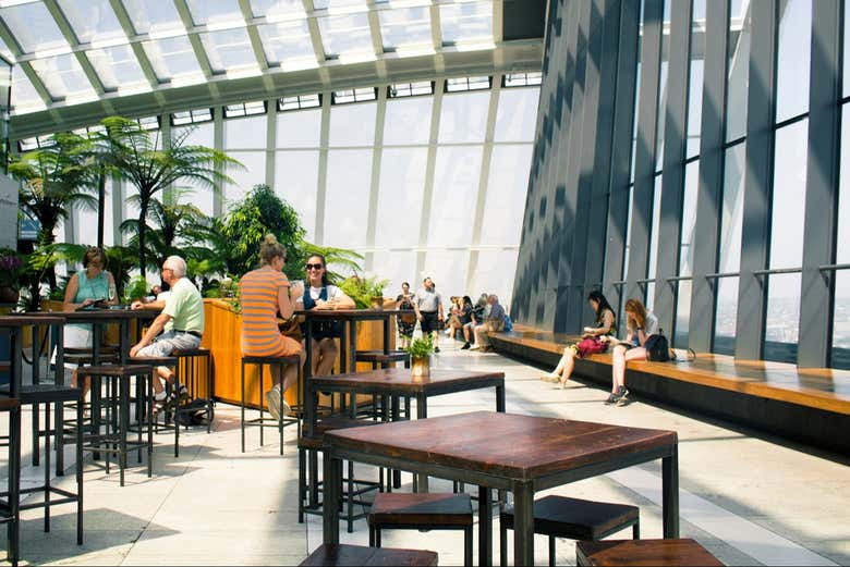 El Sky Garden se ha convertido en un imprescindible de Londres