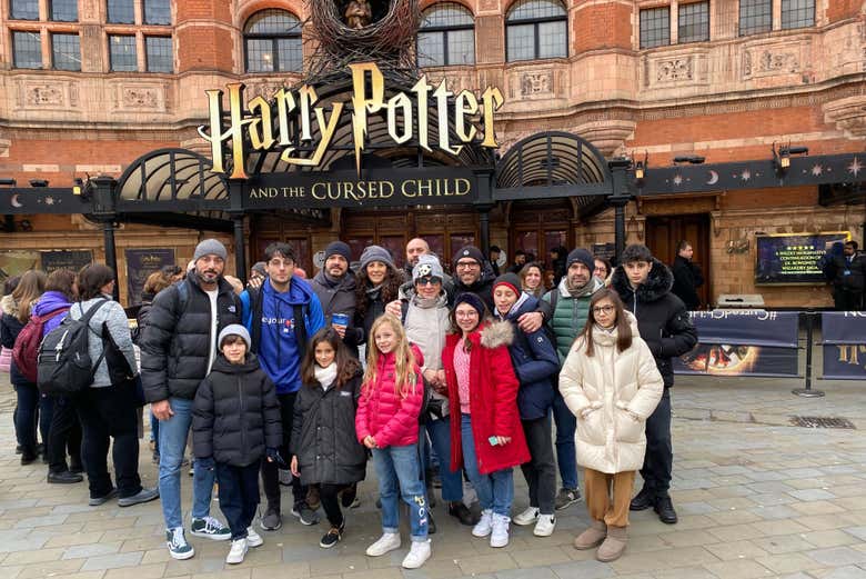 Outside Palace Theatre