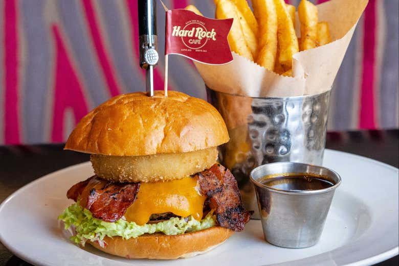 Comida del Hard Rock London