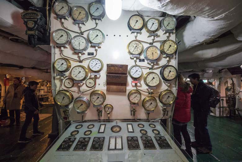 Interior del HMS Belfast