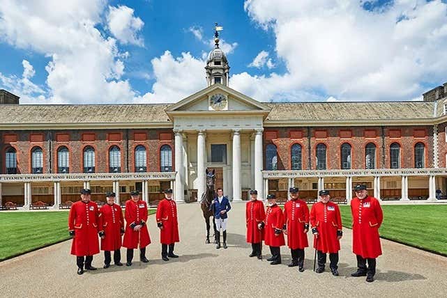 Royal Chelsea Hospital, hogar de los veteranos de guerra