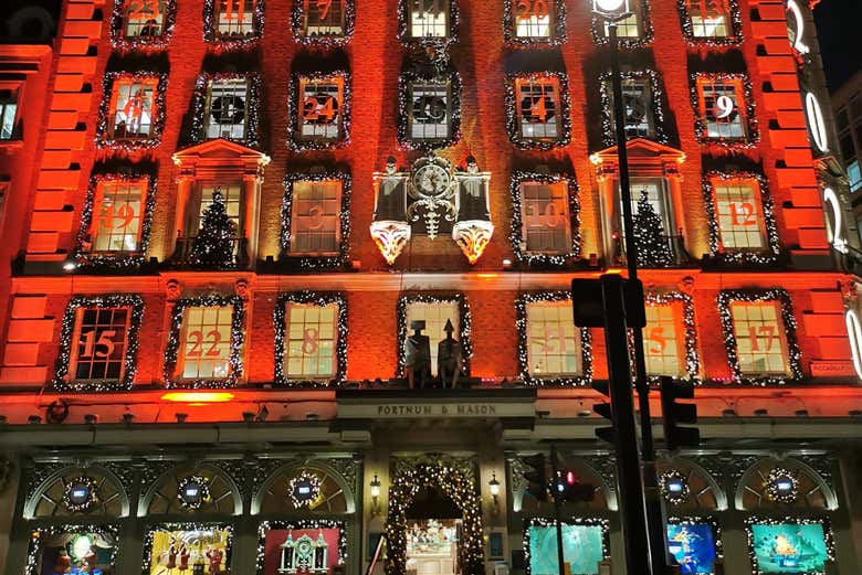 Illuminations de Noël à Londres