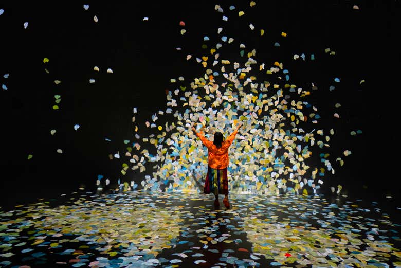 Potrete interagire con le opere d'arte