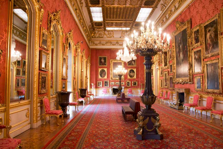 Uno dei saloni dell'Apsley House