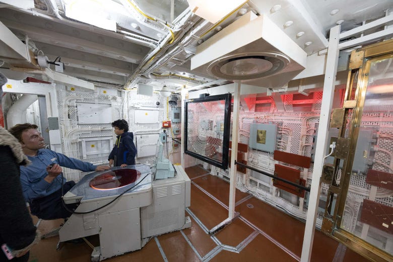 Interior del HMS Belfast 