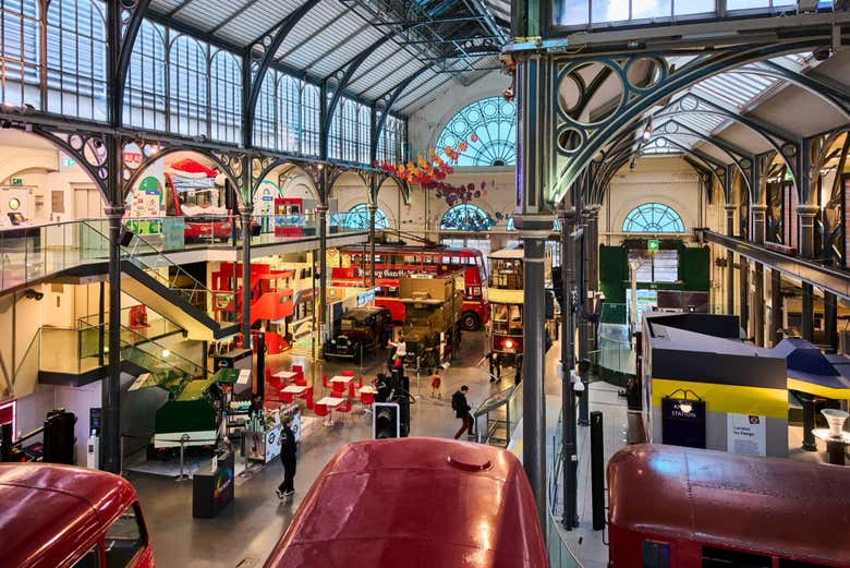 Step into the London Transport Museum
