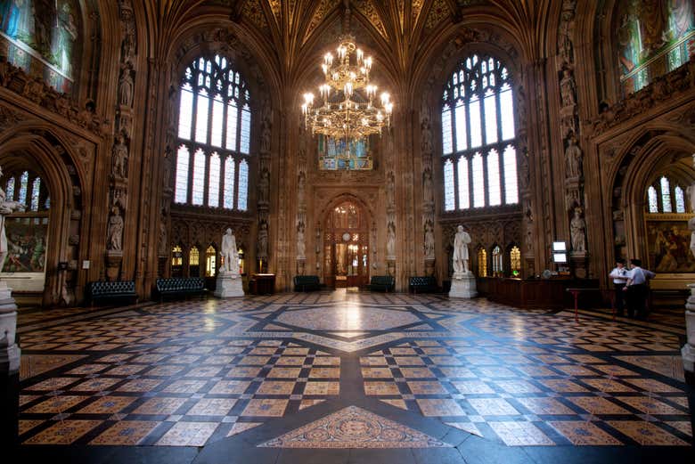 Inside Westminster Palace