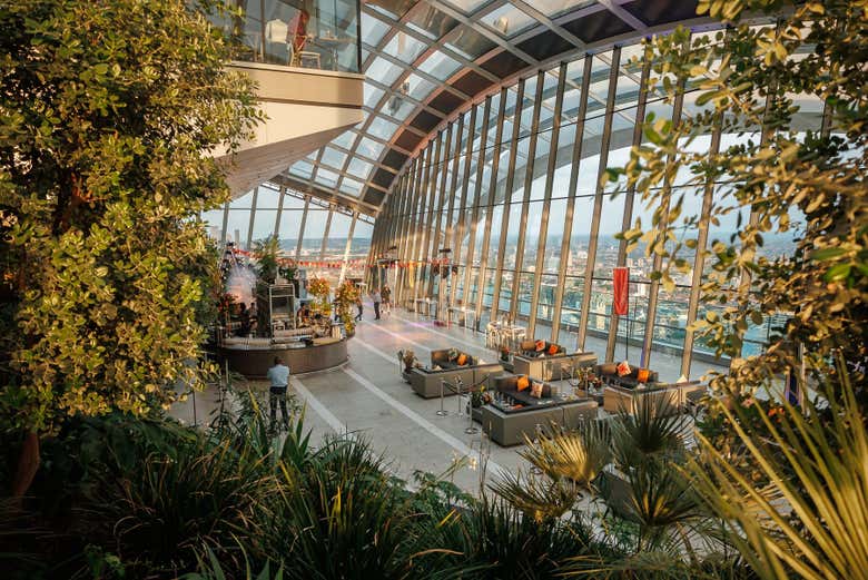Visitaréis uno de los mejores miradores de Londres
