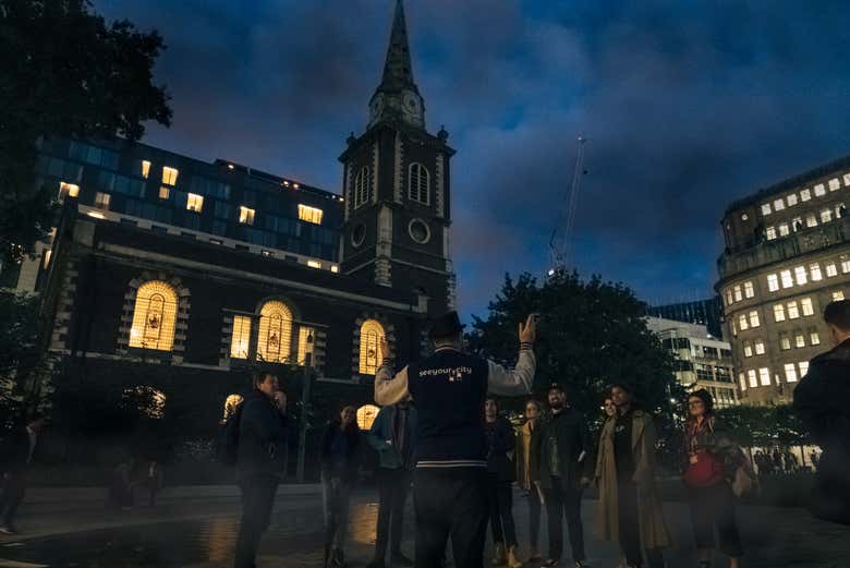 Londra al calar della sera