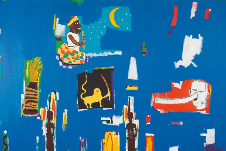 Antar by Jean-Michel Basquiat