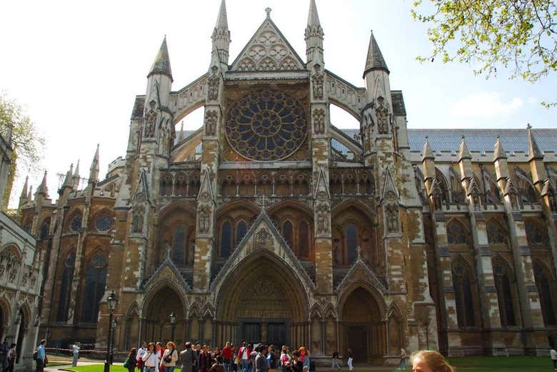 Facciata dell'Abbazia di Westminster