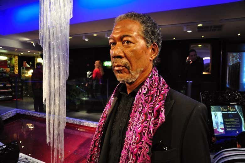 Morgan Freeman en Madame Tussauds