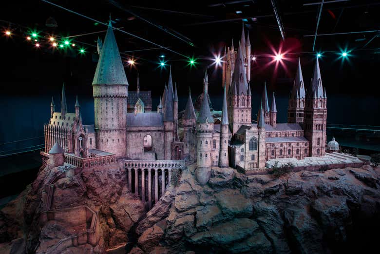 Recreación de Hogwarts en los estudios