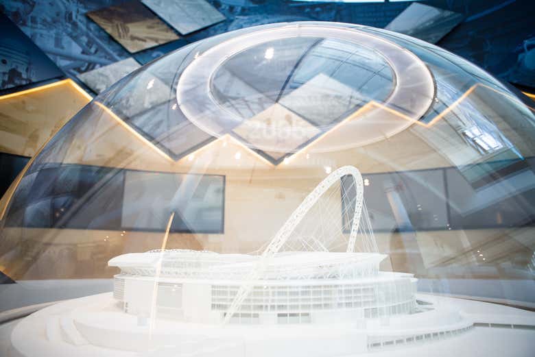 Maqueta en Wembley