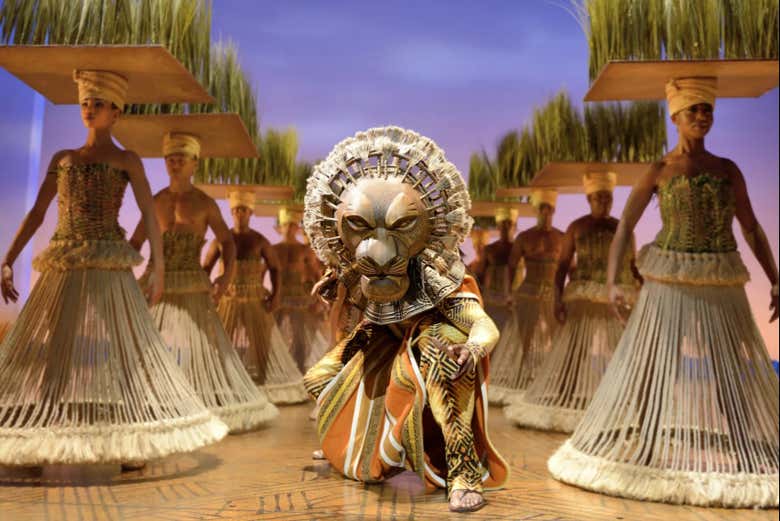 Una delle scene del musical