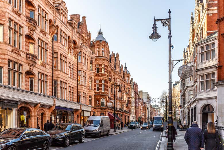 O encantador bairro de Mayfair