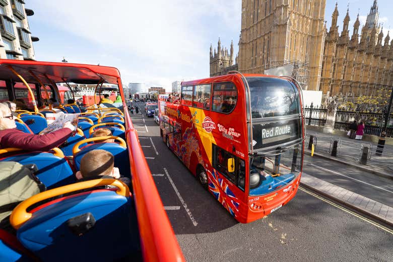 Tendréis las mejor vistas de Londres desde el autobús