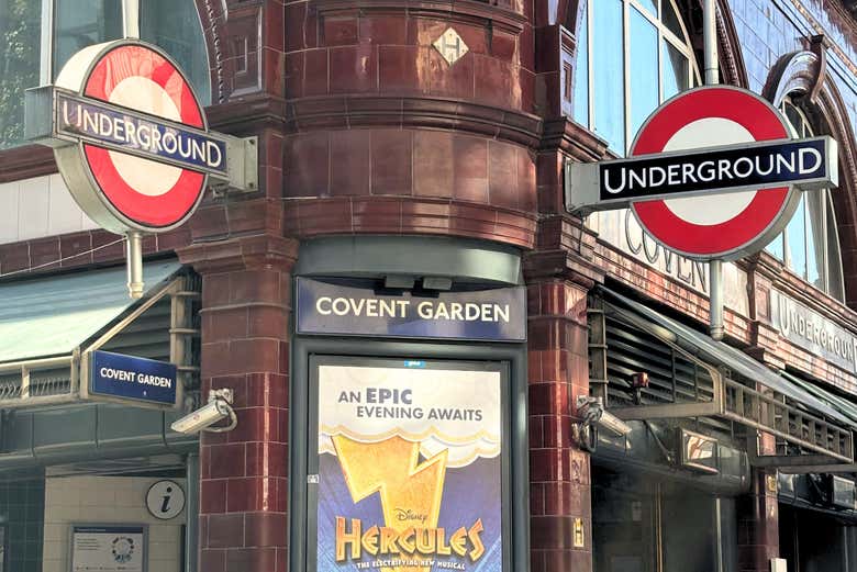 La stazione della metro di Covent Garden