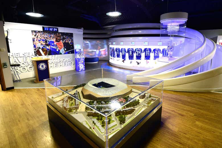 Londres: visita ao estádio e museu do Chelsea Football Club