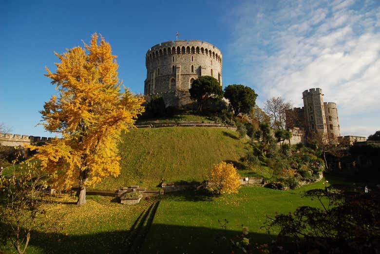 La famosa Torre Redonda del Castillo de Windsor