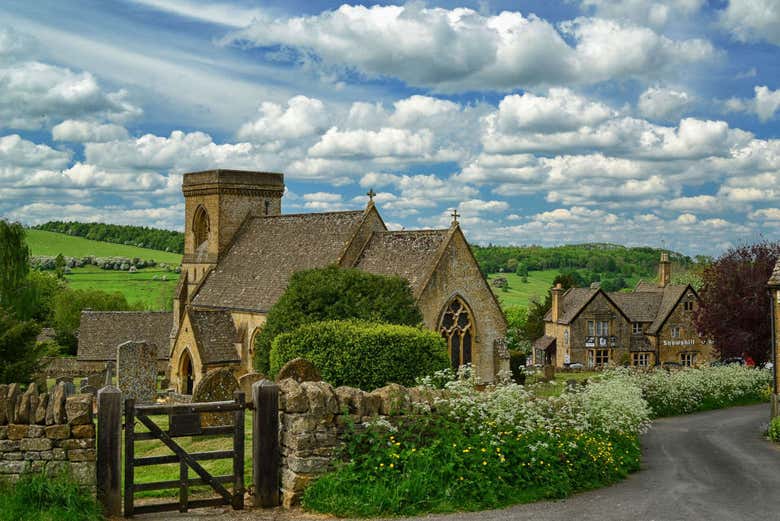 Paisajes de los Cotswolds