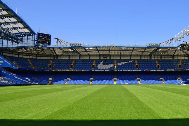 Vue panoramique du stade du Chelsea FC