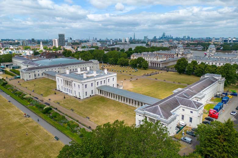 Vista panorâmica do National Maritime Museum