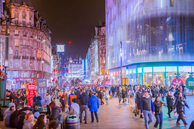 Una calle en Leicester Square