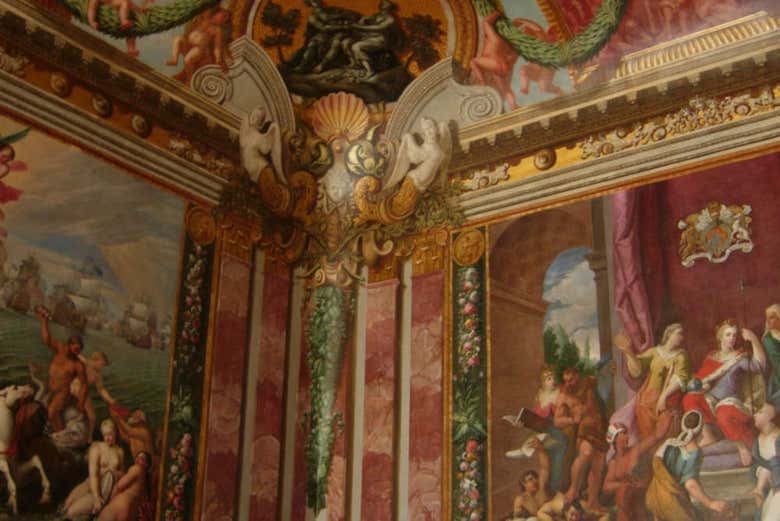 Intérieur du château de Hampton Court