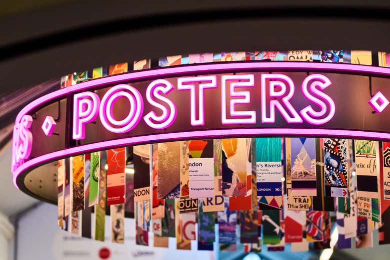 Check out the posters on display