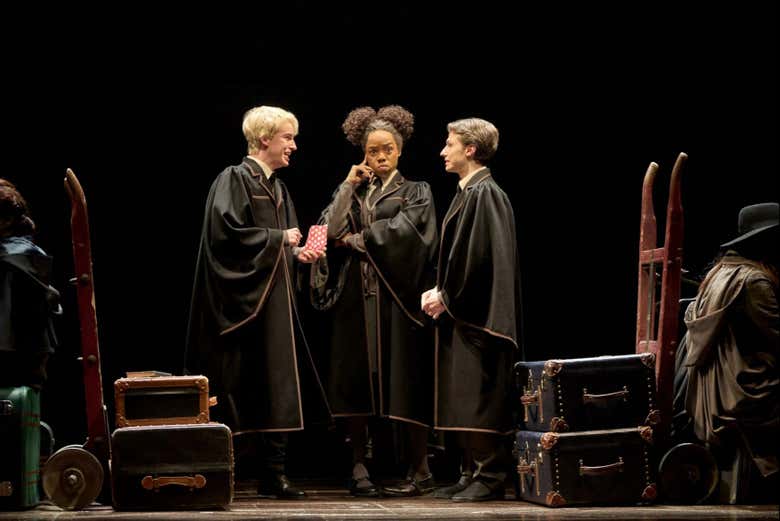 Los protagonistas de Harry Potter y el legado maldito
