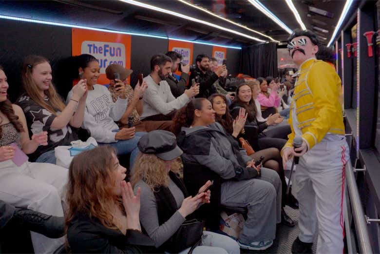 ¡Veréis a Freddie Mercury en plena actuación!