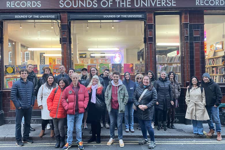 Enjoy a tour of London's rock and roll history